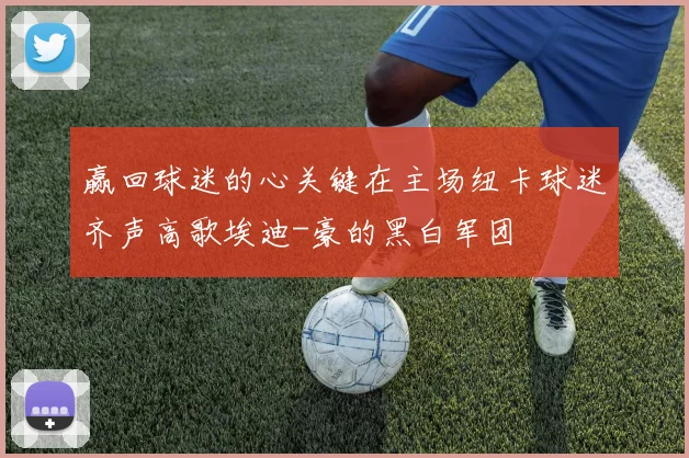 赢回球迷的心关键在主场纽卡球迷齐声高歌埃迪-豪的黑白军团